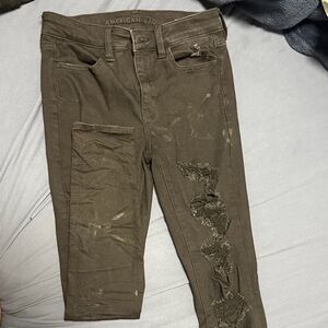 American Eagle Outfitters Ripped black  Jeans